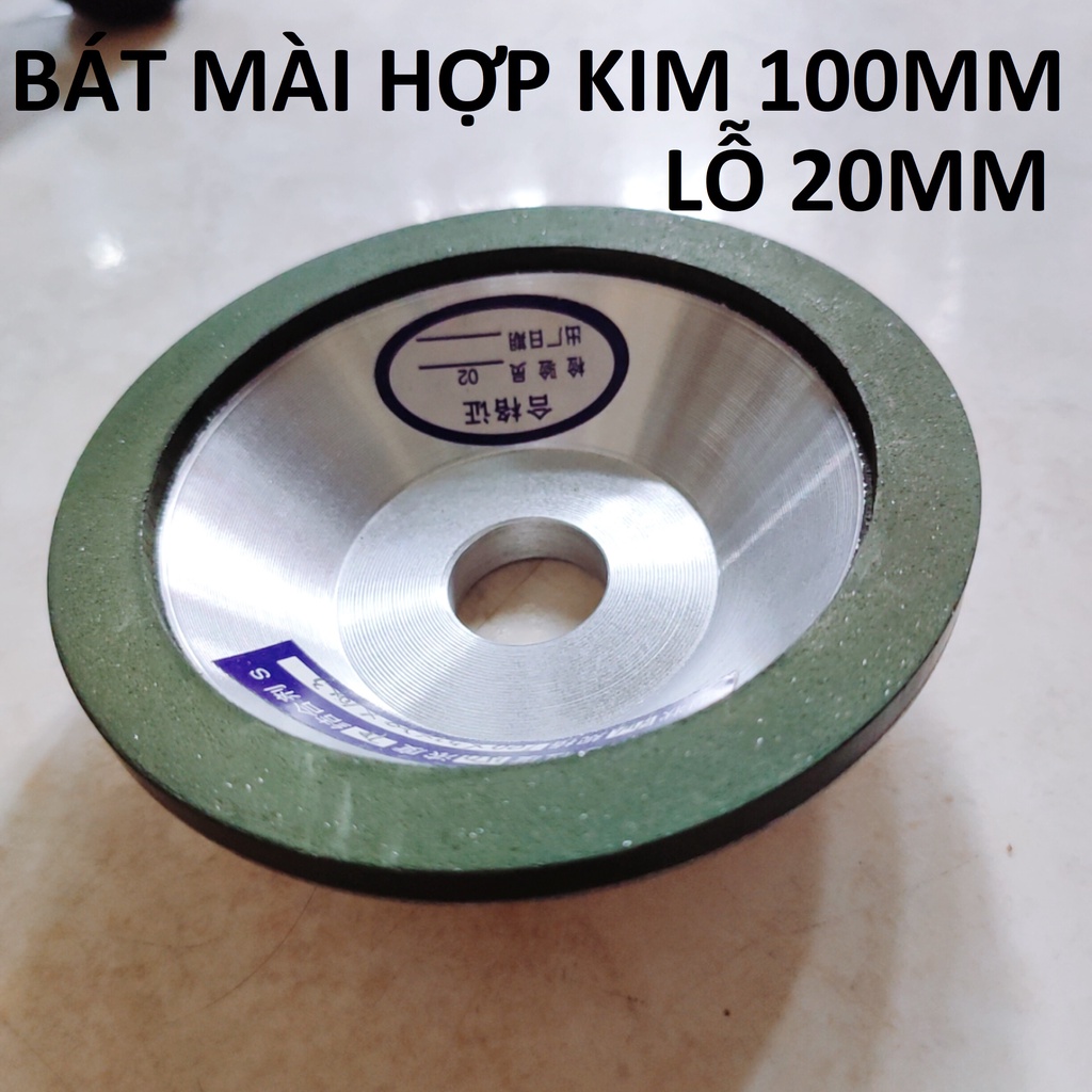 Đĩa mài lưỡi cưa 100mm lỗ 20mm / Đĩa mài rửa lưỡi cưa hợp kim, đĩa mài hợp kim