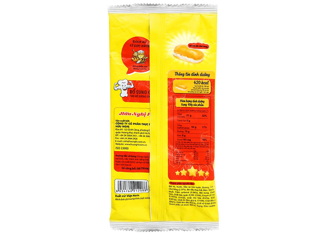[Siêu thị WinMart] - Bánh mỳ Staff chà bông gói 55g