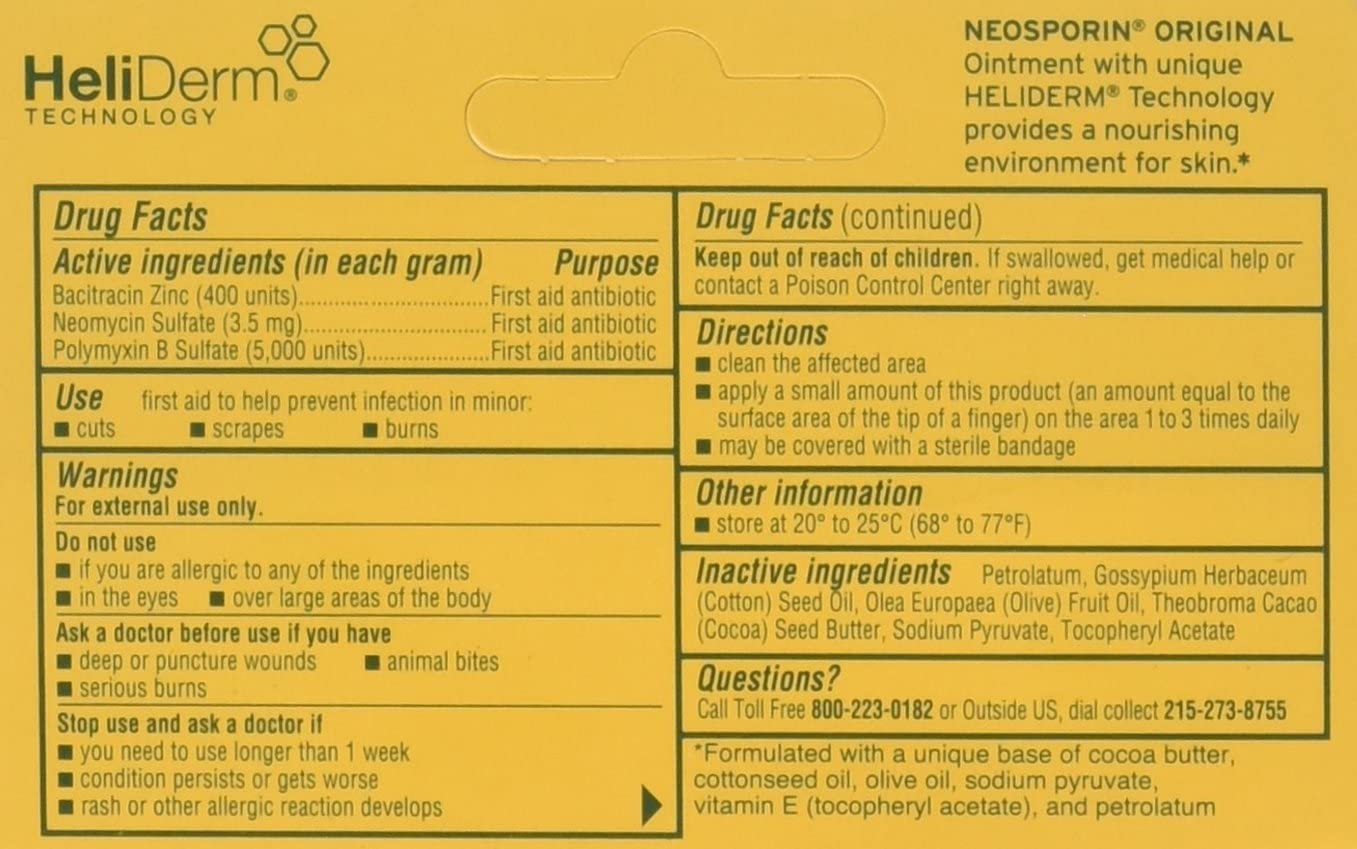 Kem mỡ chăm sóc da NEOSPORIN Original Ointment