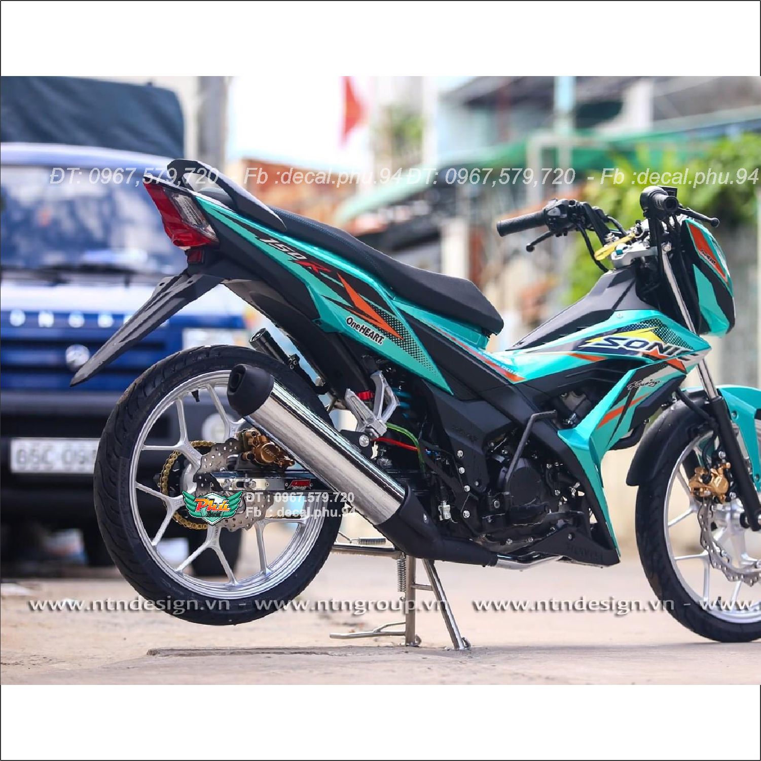 Tem rời Sonic Xanh ngọc lục bảo (K)