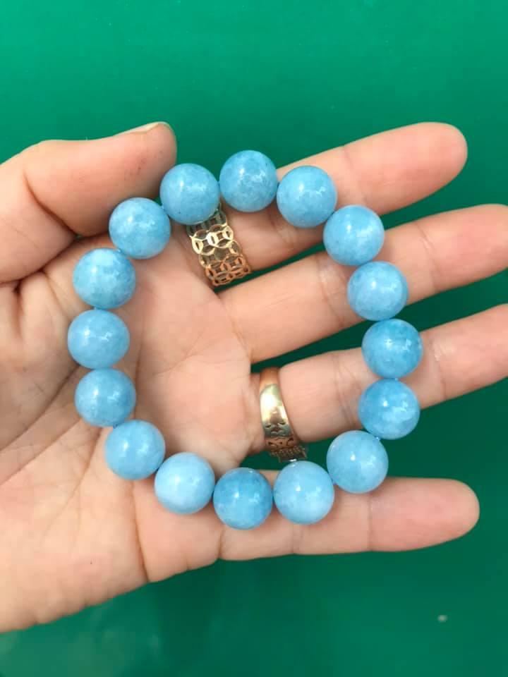 [HCM]VÒNG TAY AQUAMARINE 12LY
