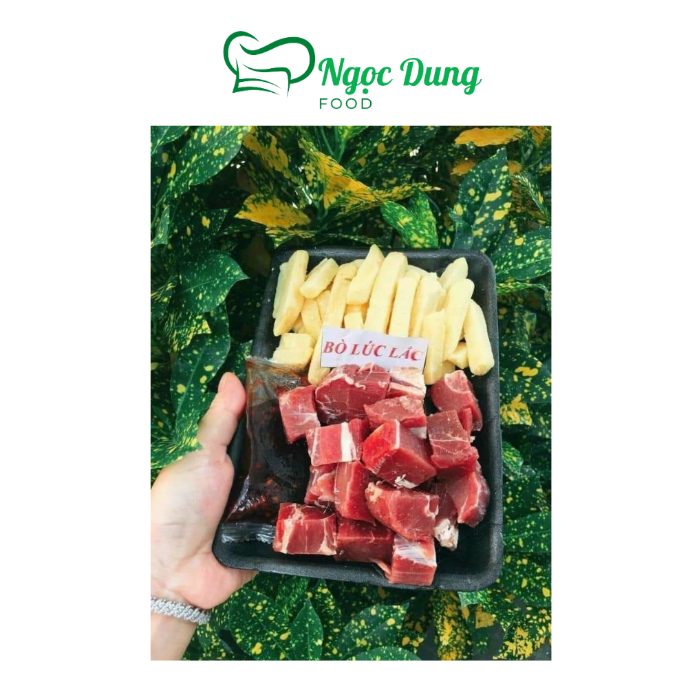 Set bò lúc lắc 400gr