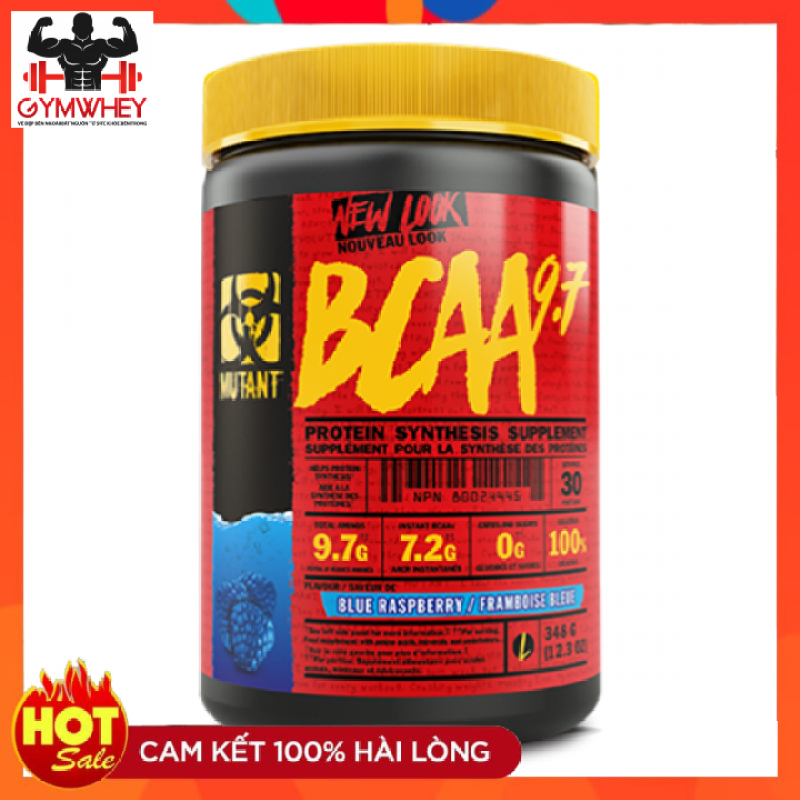 HỖ TRỢ PHỤC HỒI, PHÁT TRIỂN CƠ BẮP MUTANT BCAA 9.7 ENERGY - Vị Pineapple Passion giá rẻ