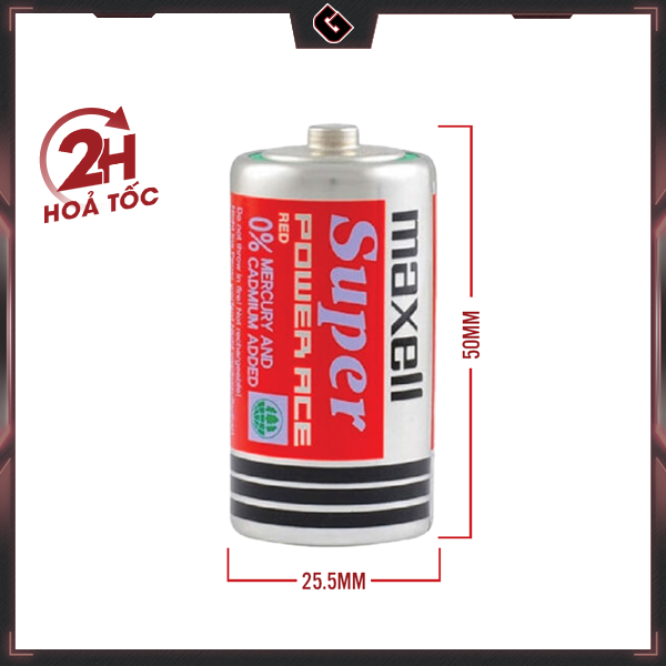 Pin Maxell R14P / AR (Pin Trung) - Hàng Chính Hãng