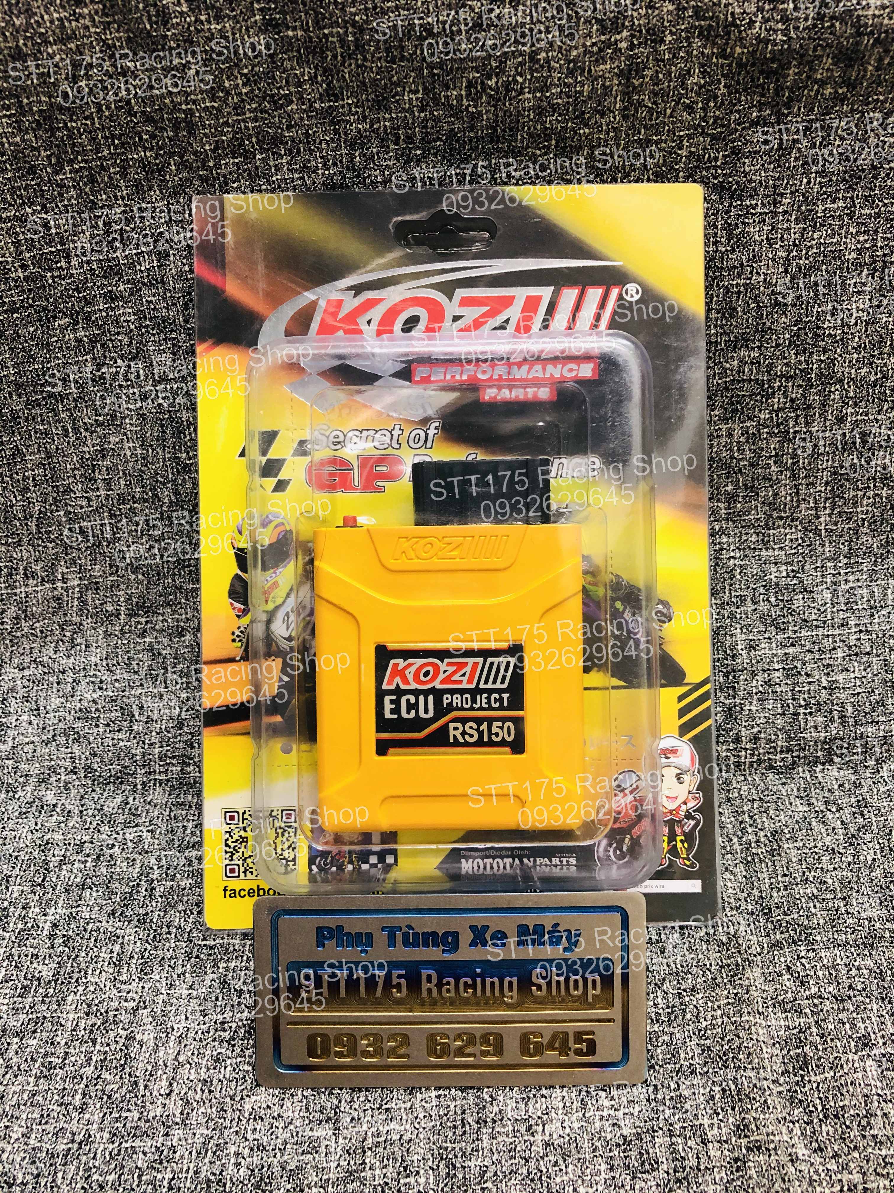 ECU Kozi Winner 150 / Sonic 150 ( 8 Map chỉnh ) mở tua
