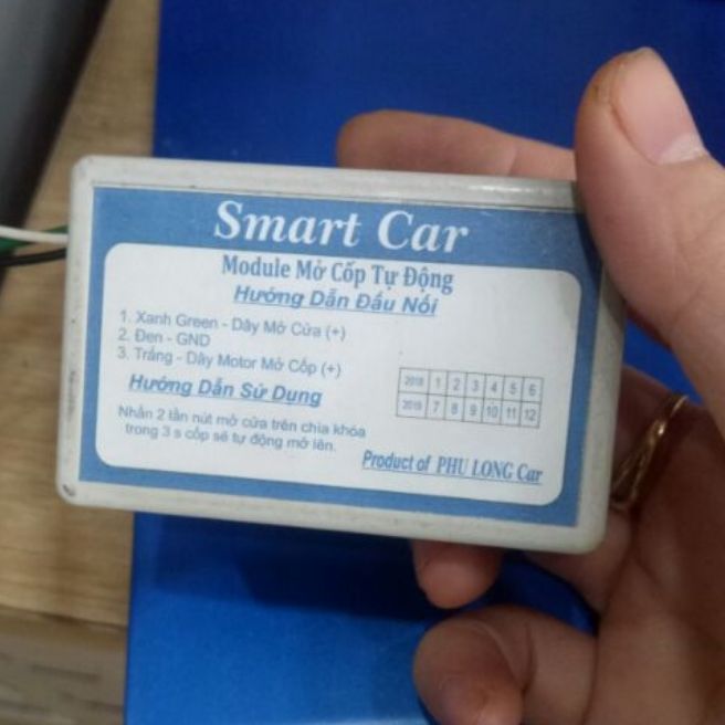 Module mở cốp tự động Smart car