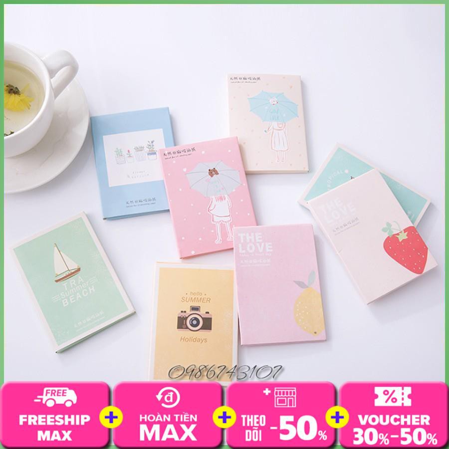 Giấy thấm dầu gói 50 miếng