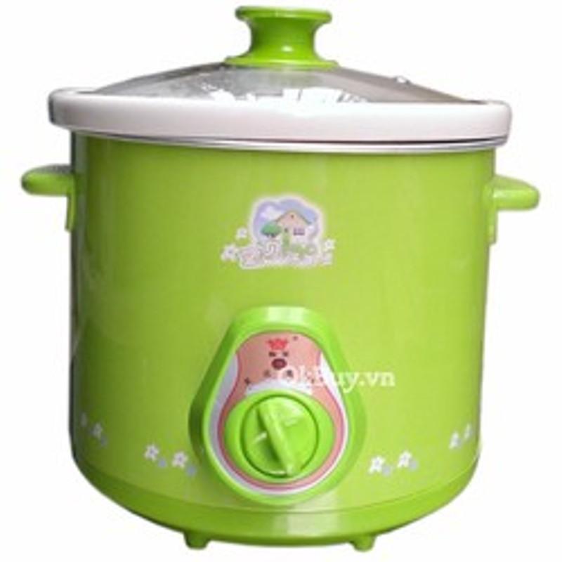 Nồi kho cá nấu cháo bằng điện yibao 2,5 lít