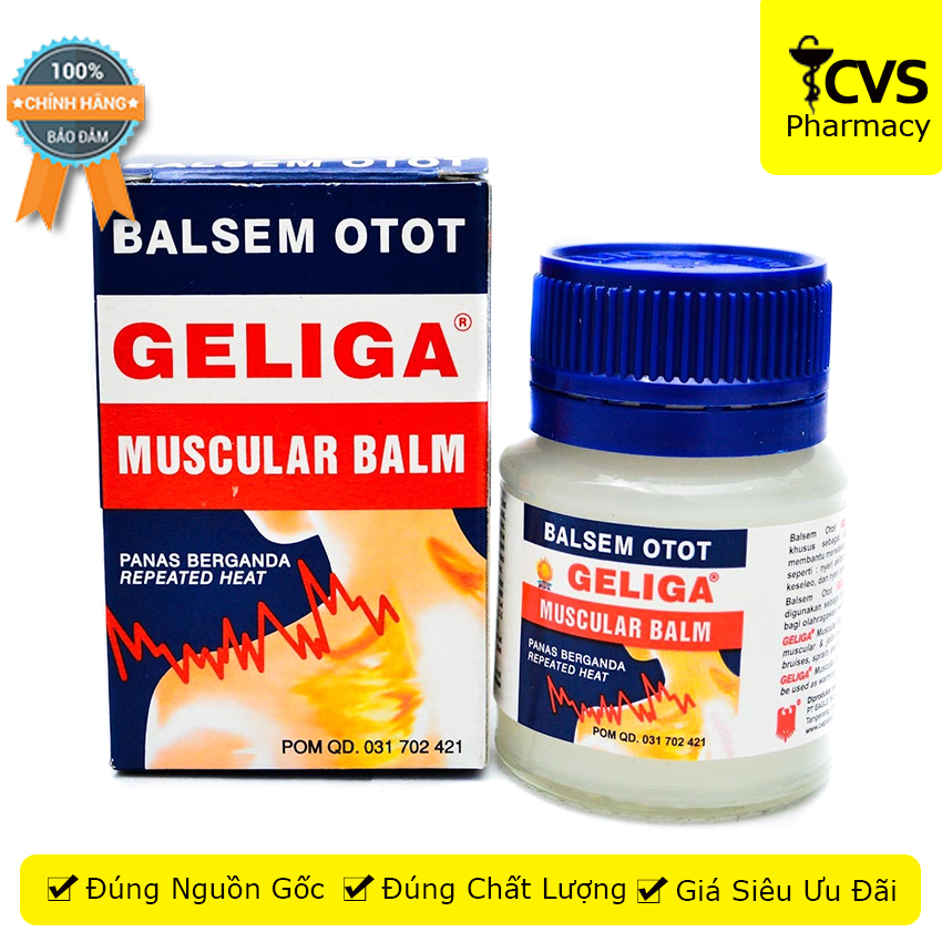 Dầu nóng - dầu cù là lửa geliga 40g indonesia - cvspharmacy