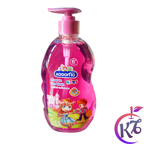 [FreeShipMAX] Sữa tắm gội Kodomo Fruit Berry chai 400ml dành cho trẻ em (Thái Lan) - sua tam goi cho be
