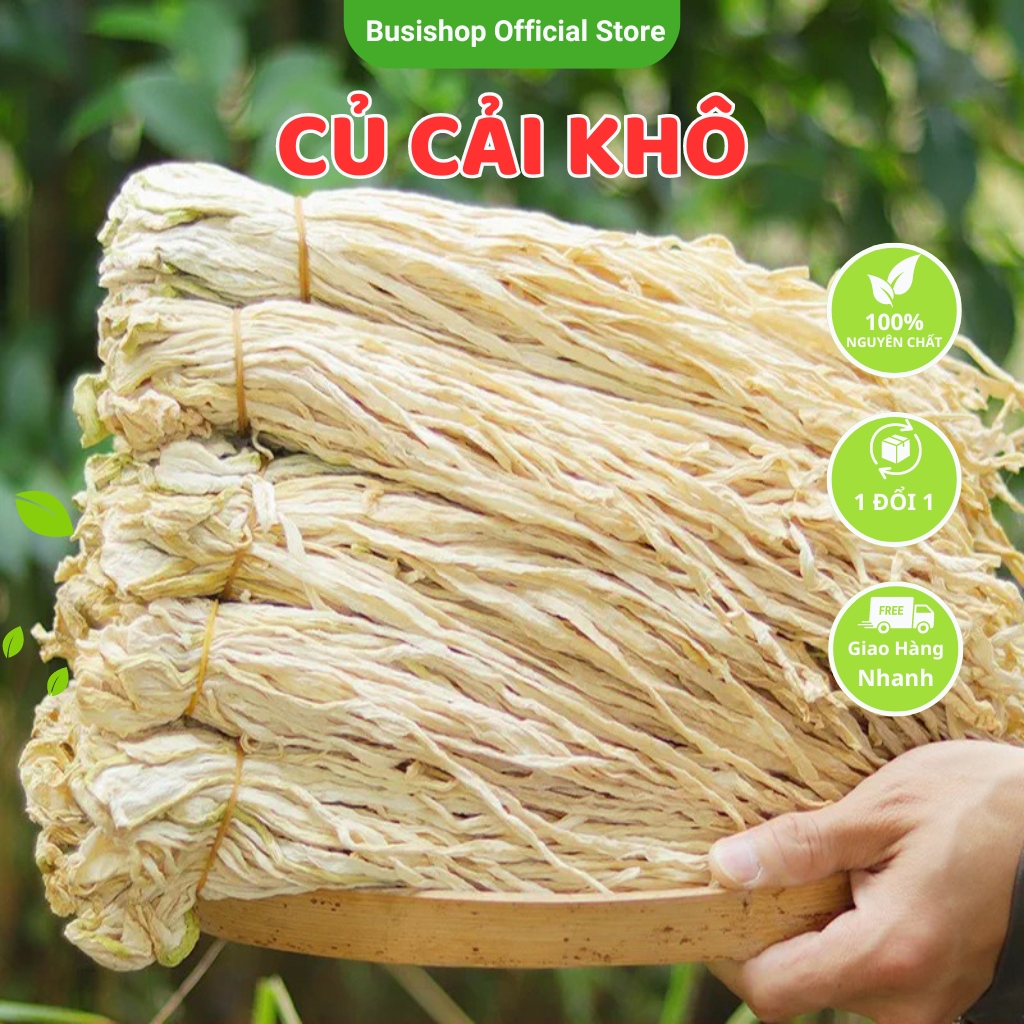 Củ cải sấy khô [ Loại 1, Khô, Giòn ]