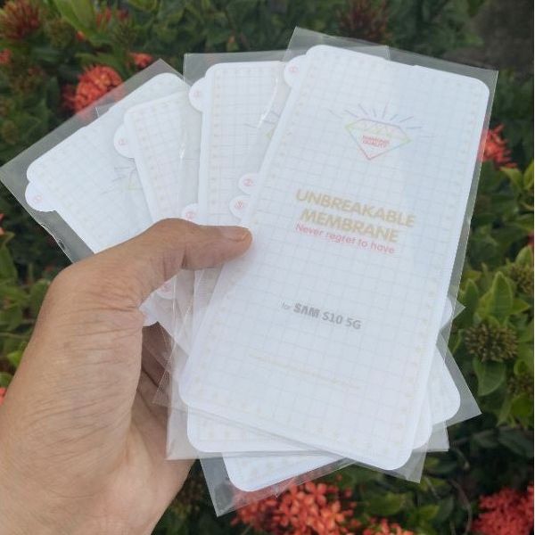 Dán dẻo PPF Samsung S8,S9,S10,S20,S21,S22,Note 8,Note 9,Note10, plus mặt trước full màn hình
