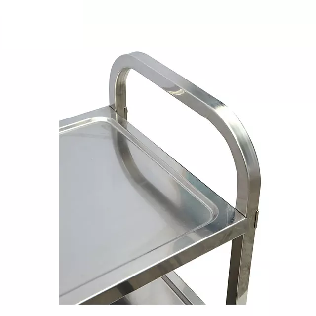 XE ĐẨY PHỤC VỤ 3 TẦNG BẰNG INOX