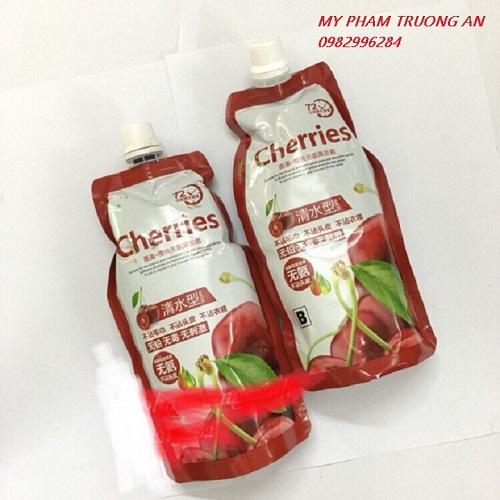 Nhuộm tóc đen Cherries chuyên gia phủ tóc bạc