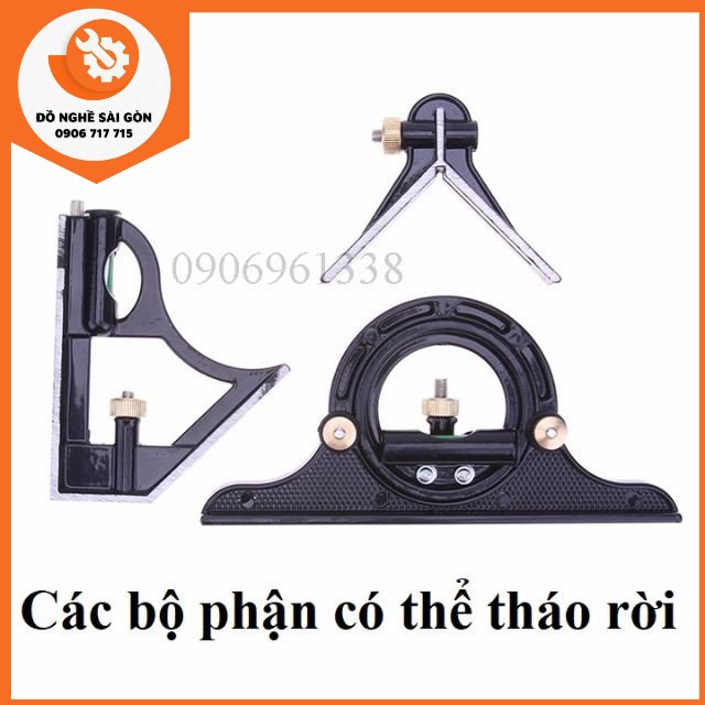 Thước ke góc vuông đa năng 30cm