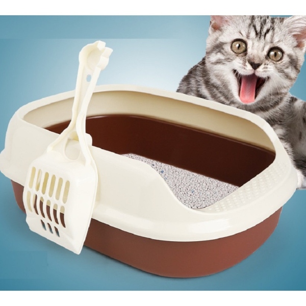 ❁✠▧  Khay vệ sinh cho mèo - tặng kèm xẻng xúc