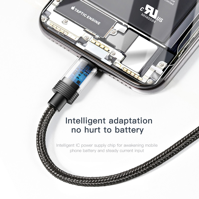 [HCM]Cáp sạc 3 đầu đều hỗ trợ Data Baseus Data Fuction 3-in-1 Cable USB For M+L+T 3.5A 1.2M Black CAMLT-PY01 - Hàng chính hãng