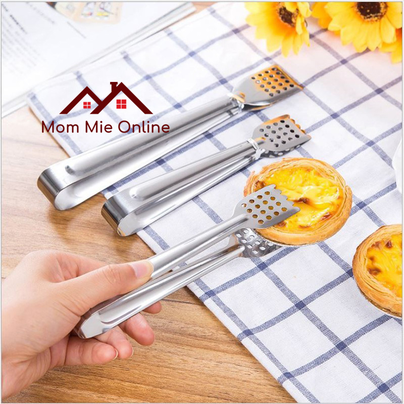 [HCM]Kẹp gắp thực phẩm không gỉ - Nhiều kích cỡ - J133