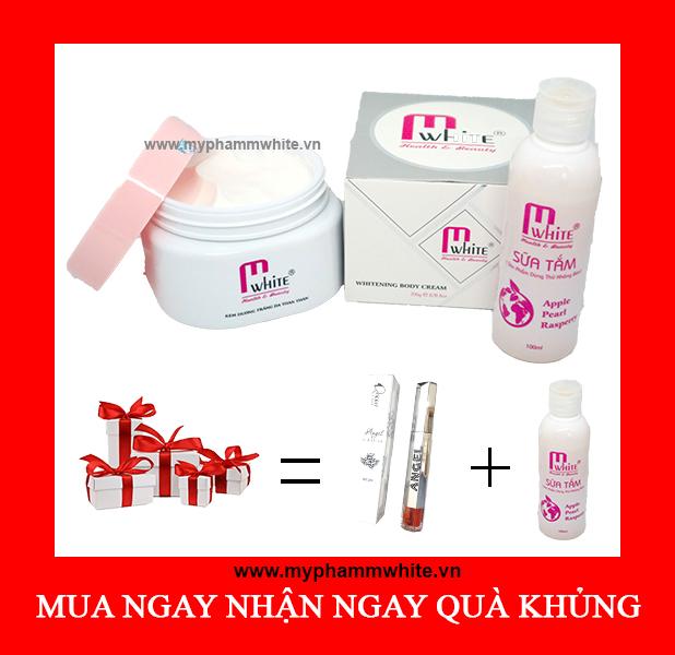 Kem dưỡng trắng body M'white