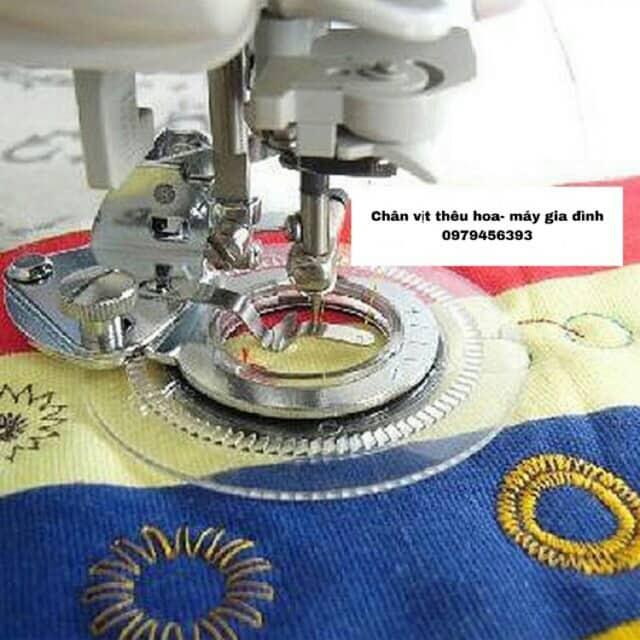 chân vịt thêu hoa máy may gia đình