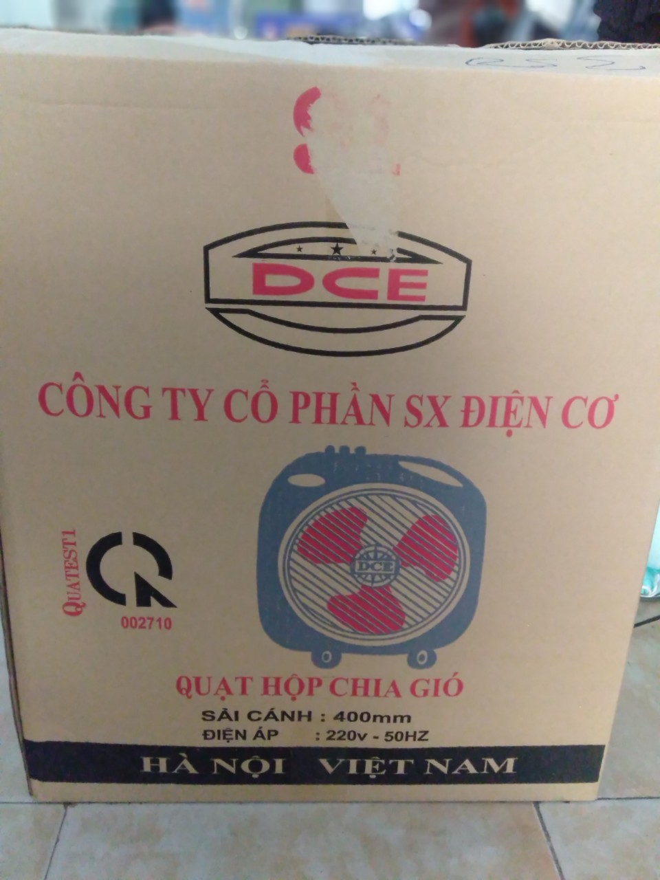 QUẠT HỘP ĐIỆN CƠ 91 400MM