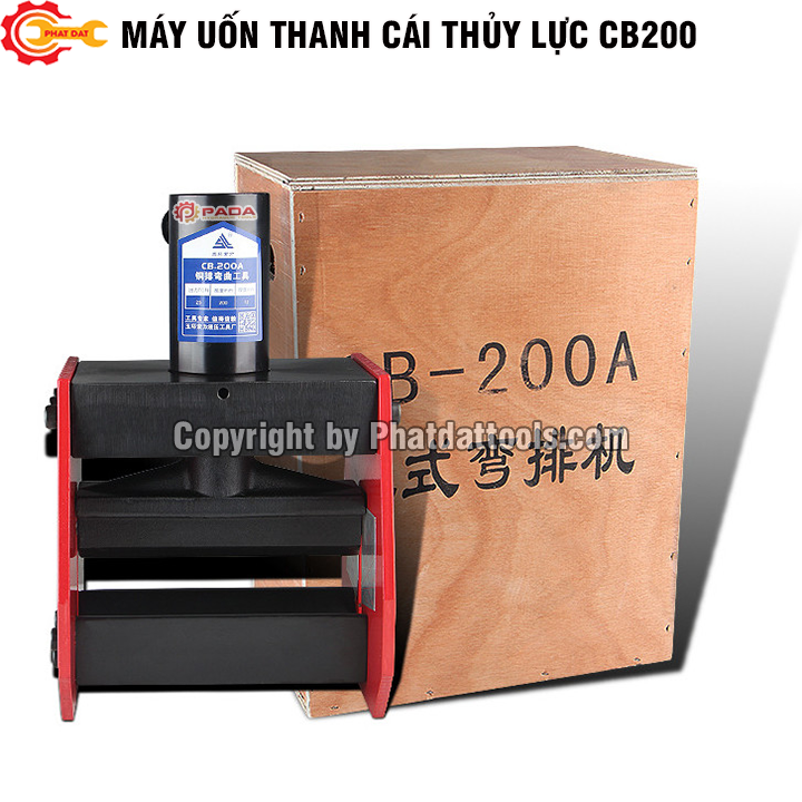 Máy uốn thanh đồng thủy lực PADA CB200A