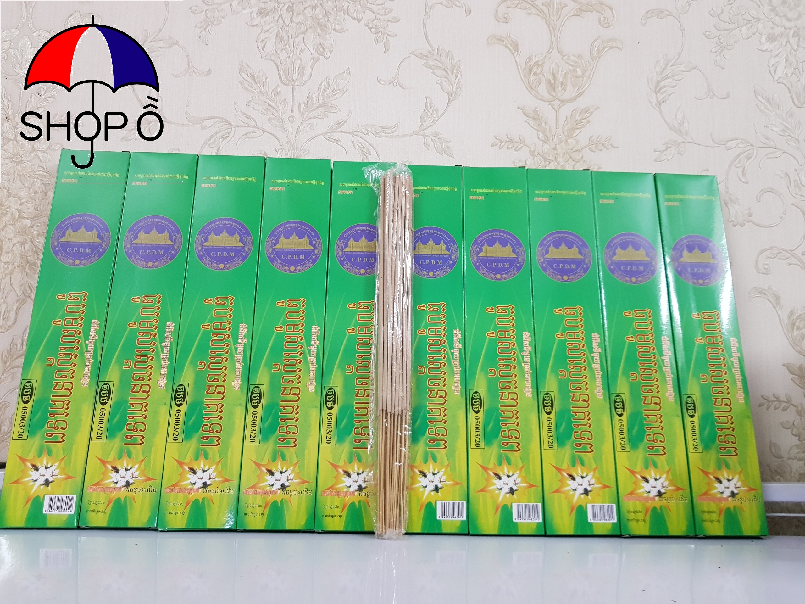 Combo 30 hộp nhang muỗi CPDM (dạng thanh)