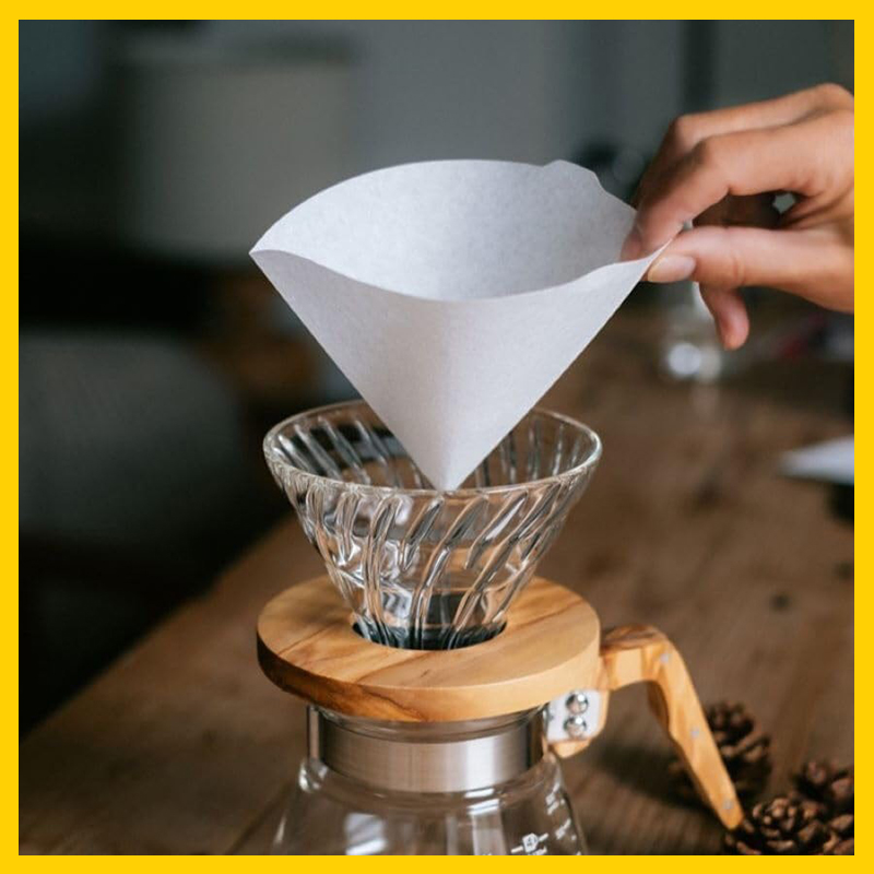 Giấy Lọc Cà Phê Hario V60 - Size 1 và Size 2