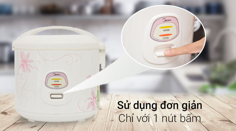 Nồi cơm điện Midea 1.8 lít MR-CM18SQ