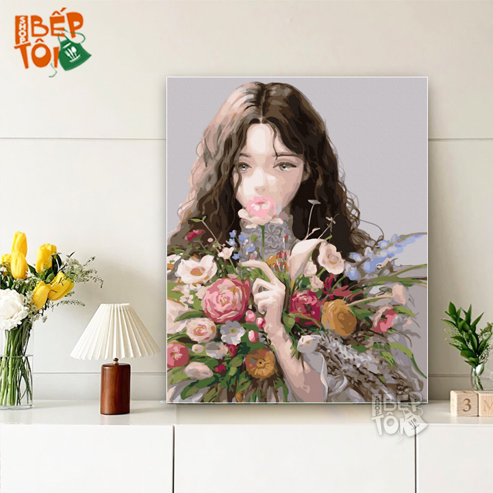 [CĂNG KHUNG SẴN DÀY 2.5CM]🎨CHUẨN MÀU🎨 Tranh Tô Màu Theo Số Phong Cảnh Thiên Nhiên Tổng Hợp GAM Đã Căng Khung Dày Tự Tô Giảm Căng Thẳng