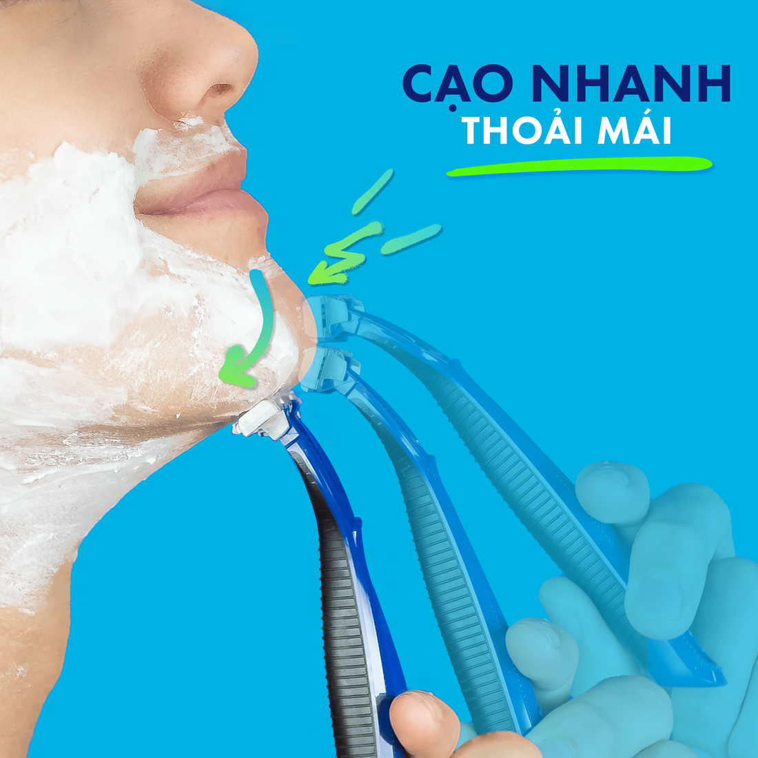 Bộ Dao Cạo Nam GILLETTE Flexi Vibe