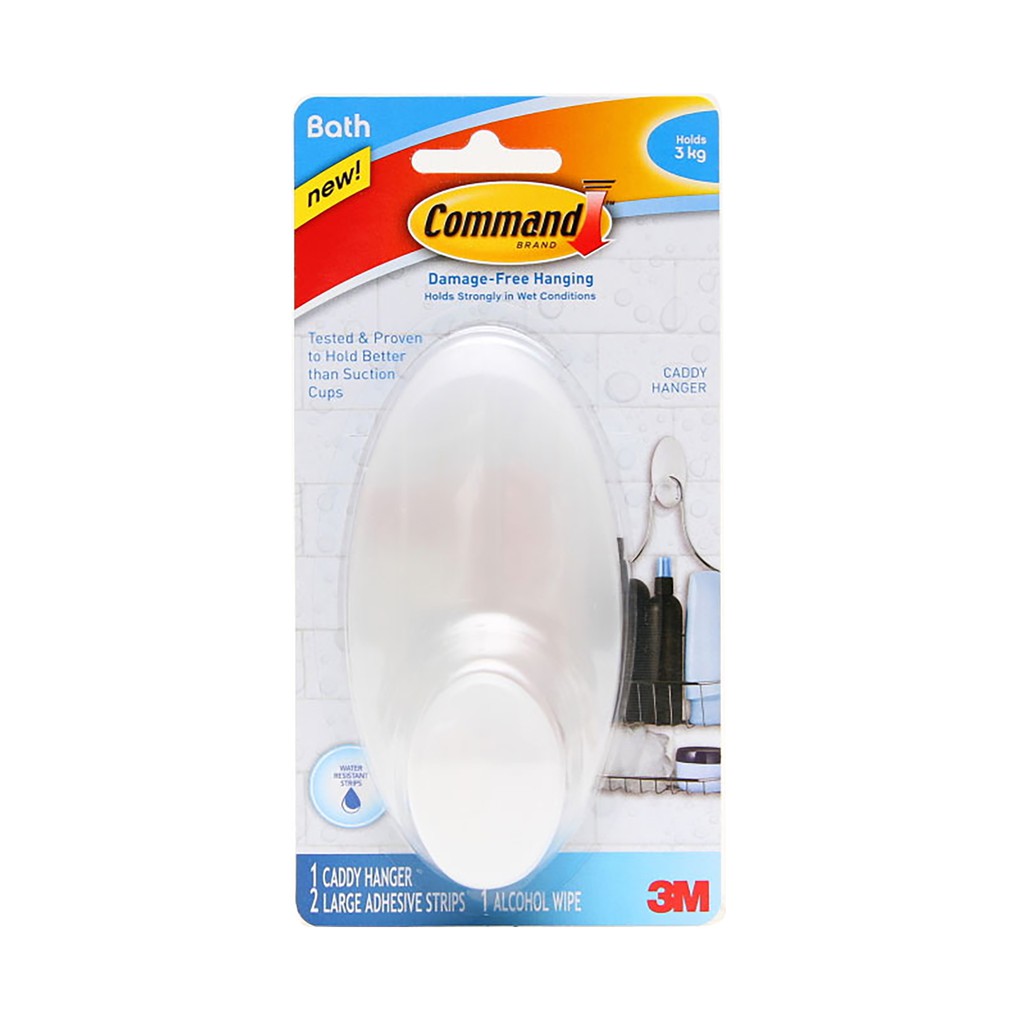 Móc Treo Vật Dụng Nhà Tắm 3kg Command 3M - Bath19