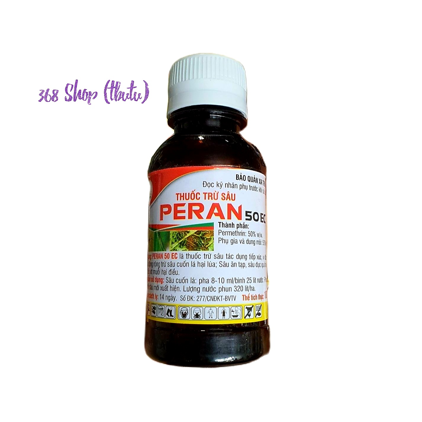 💎 Thuốc trừ sâu Peran 50SC (100ml) Đặc trừ sâu đất, sâu tơ.. 💖Lộc Trời