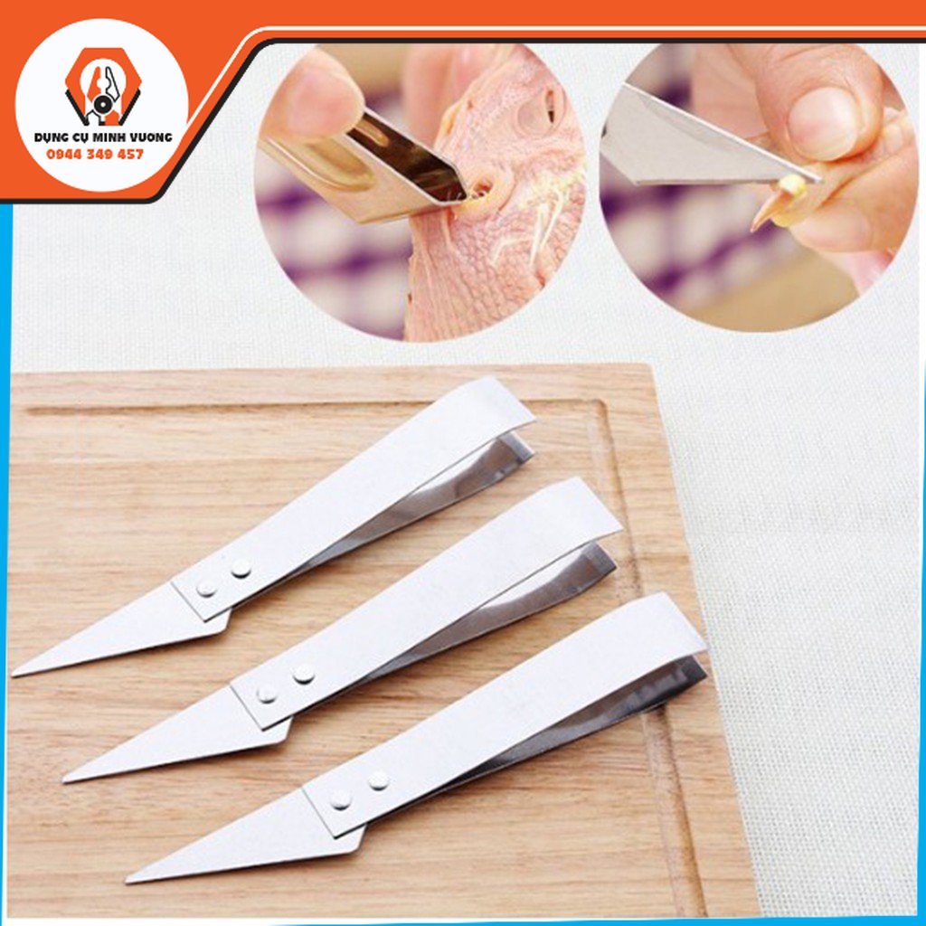 Nhíp Dao Nhổ Lông Gà, Vịt, Heo 2 trong 1