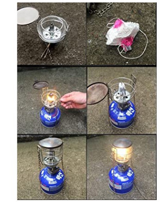 Đèn dã ngoại sử dụng gas Campingmoon T4