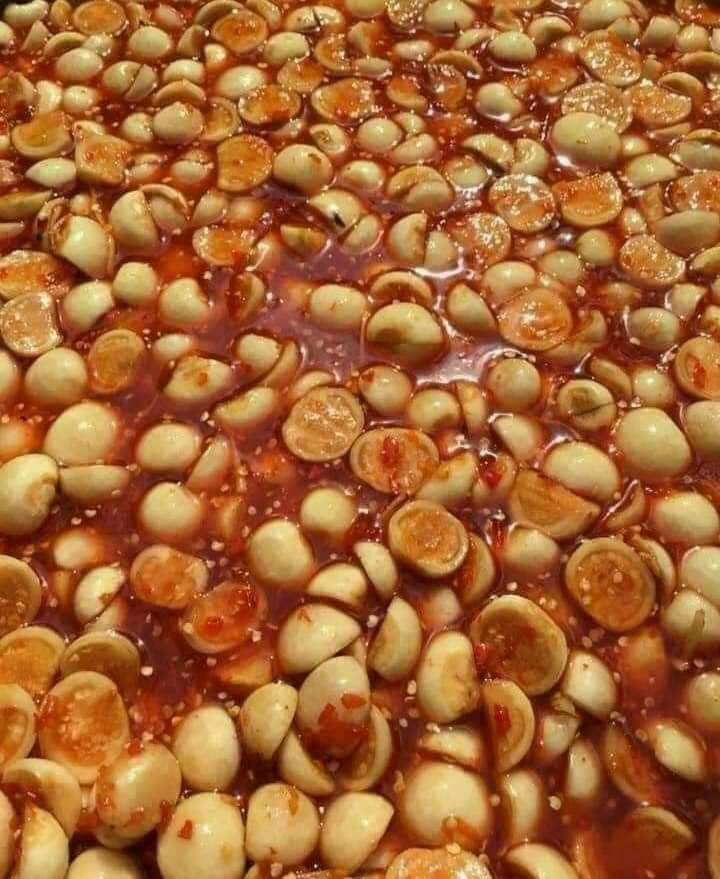 1 hủ 700g-800g cà pháo muối chua ngọt, cà pháo muối, cà pháo ngâm chua ngọt, cay giòn sực sức, Khô Thoại Sơn