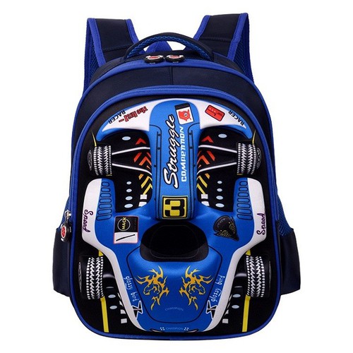 Balo học sinh, Bé Trai Hình OTO 3D size 38 cm