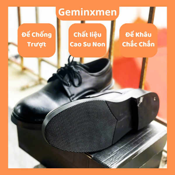 TĂNG CHIỀU CAO 5CM Giày Da Dr Giây Da Nam Kiểu Dáng Hot Nhất