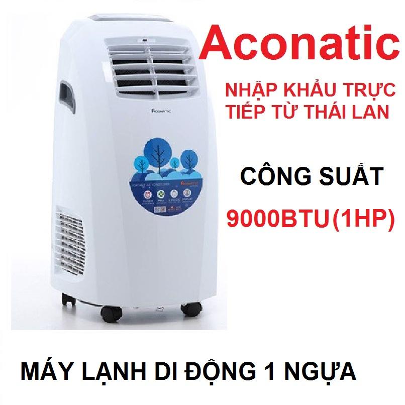 Máy Lạnh Di Động NHẬP KHẨU THÁI LAN Aconatic 9000BTU (1HP)