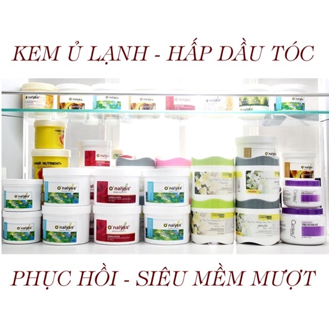 Kem hấp tóc - O'nalyss - Kem Hấp Dầu Tinh Chất Trái Bơ (500ml, 1000ml)