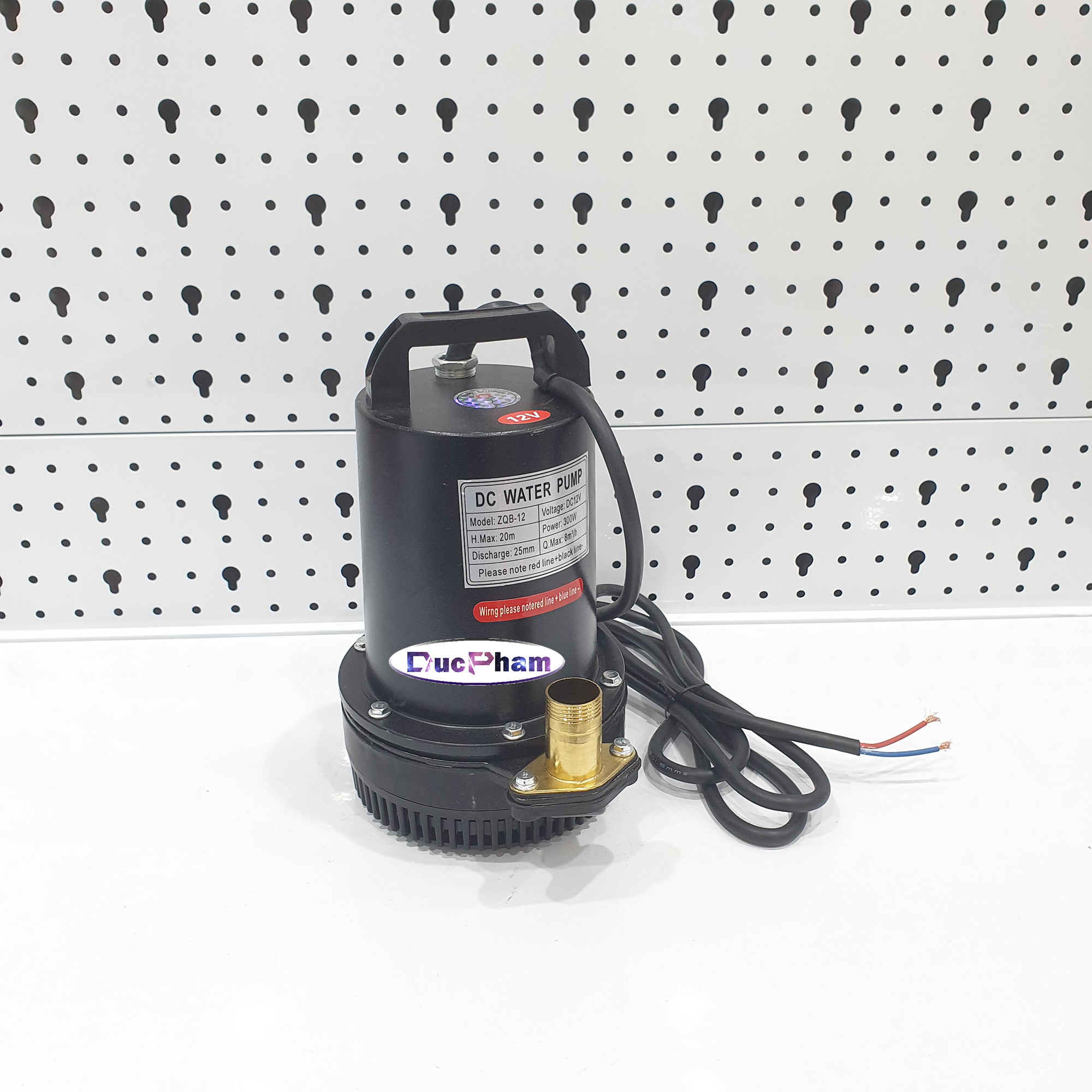 Máy bơm chìm 12V 300W Máy bơm tõm | Máy bơm nước thả chìm