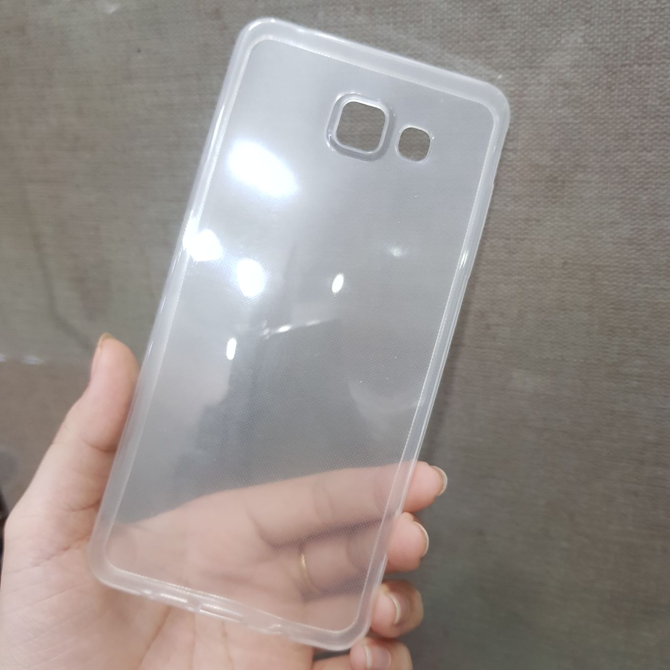 Ốp lưng Samsung A5 2016 nhựa dẻo silicon trong suốt