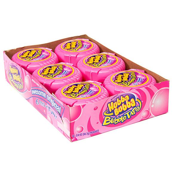 Kẹo Gum Hubba Bubba Bubble Tap (1 cuộn dài 180cm)