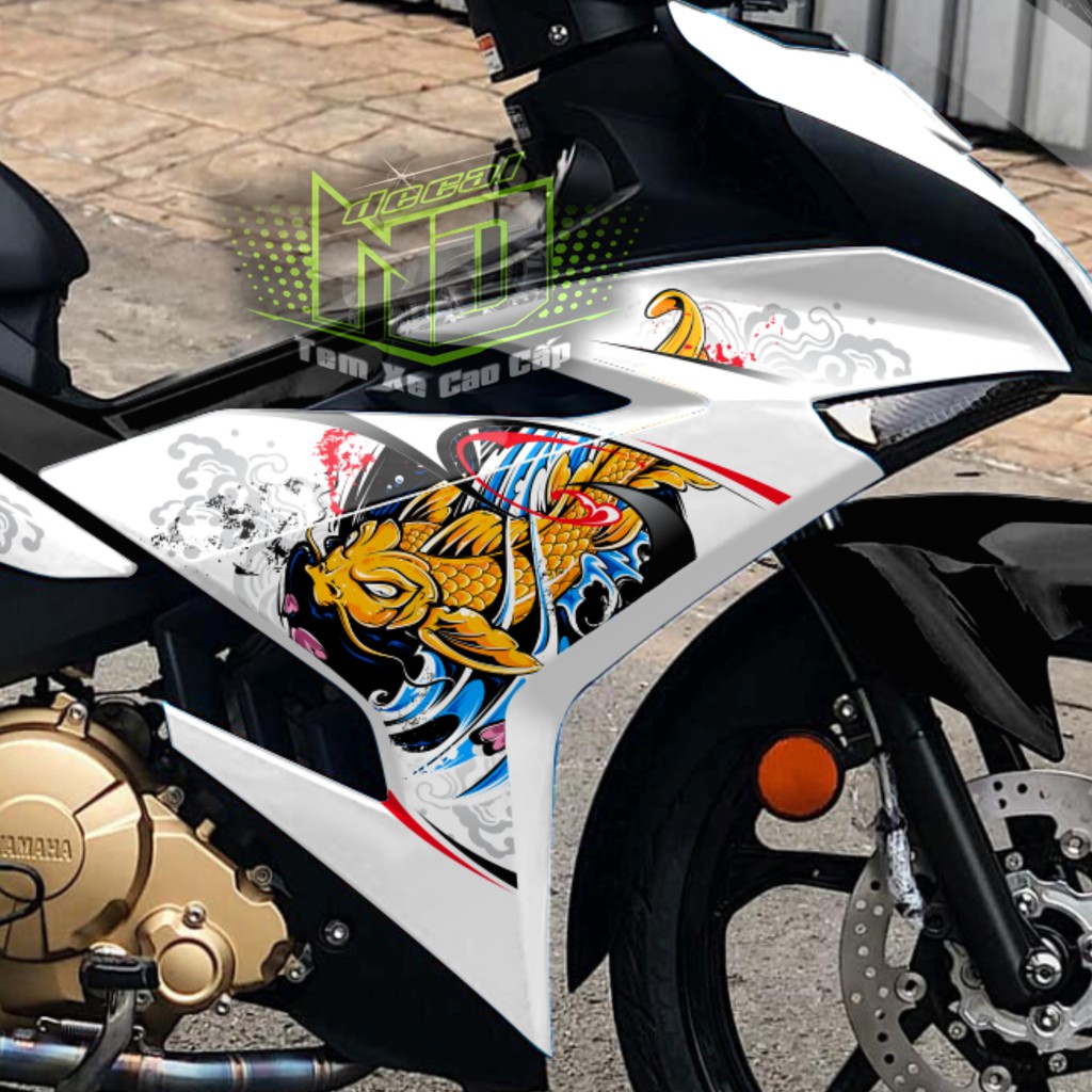 Tem Cá Chép Ex 150 - 2019 - Rời Xe Trắng Cực Hot 7/2020