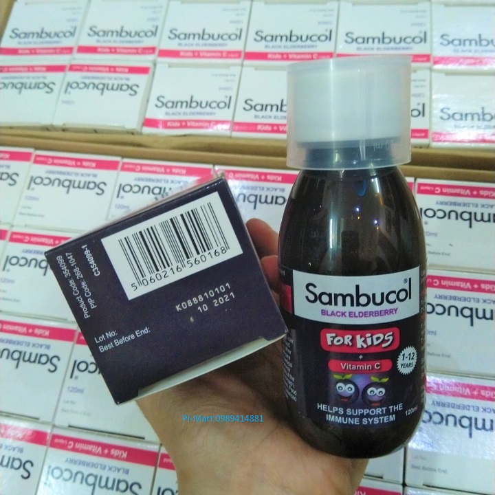 Siro tăng sức đề kháng Sambucol 120ml