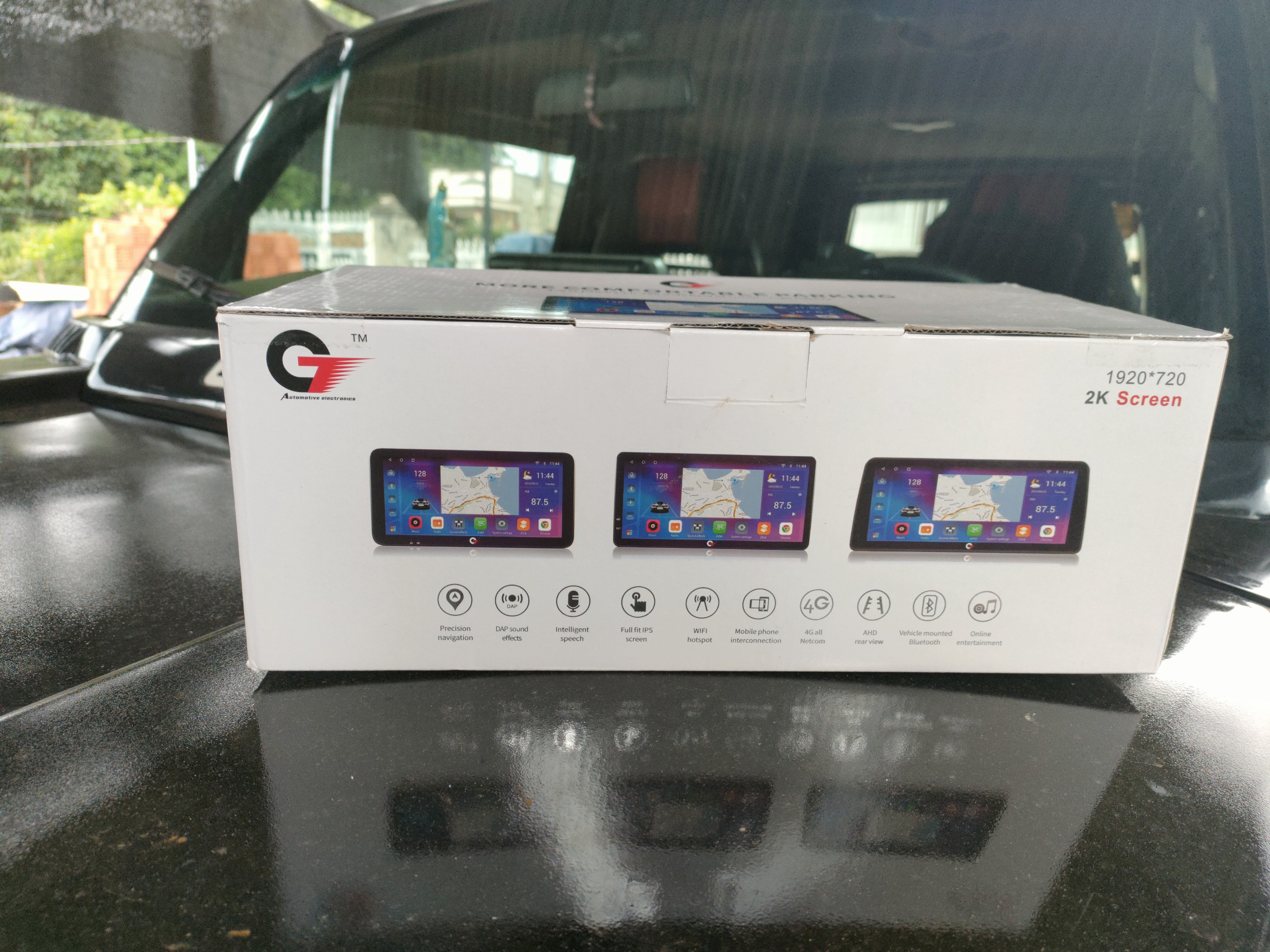 Màn hình ô tô android g7 p3s - 10.33inch- chip 8 lõi, ram 3gb - rom 32gb - 2k- lắp theo dưỡng 9inch