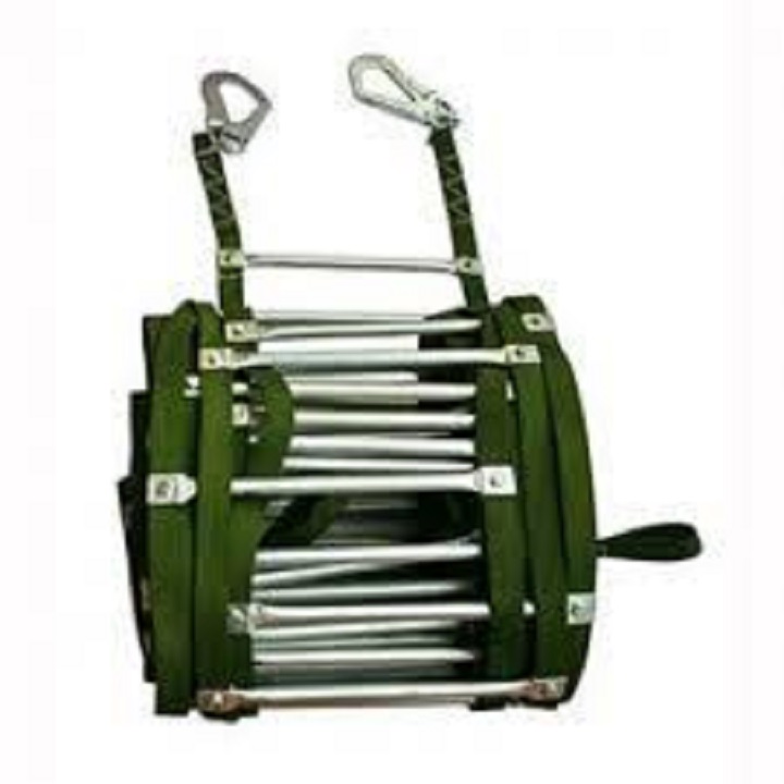 15-Meter Rescue Rope Ladder, Life Savings Rope Ladder, Fire Fighting Emergency Escape Ladder