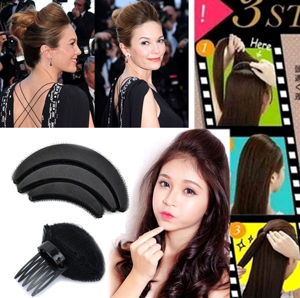 Combo 04 đệm mái làm phồng tóc