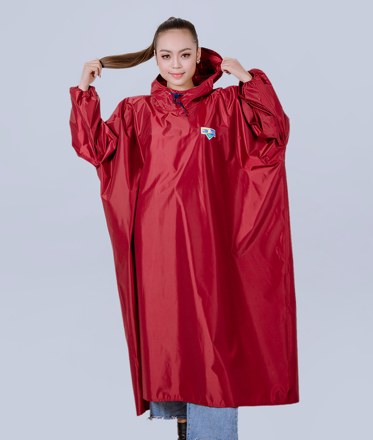 [HCM][ VẢI ĐÙ 100% ] Áo Mưa Bít Vải Dù Chống Thấm - Siêu Nhẹ  Siêu Bền