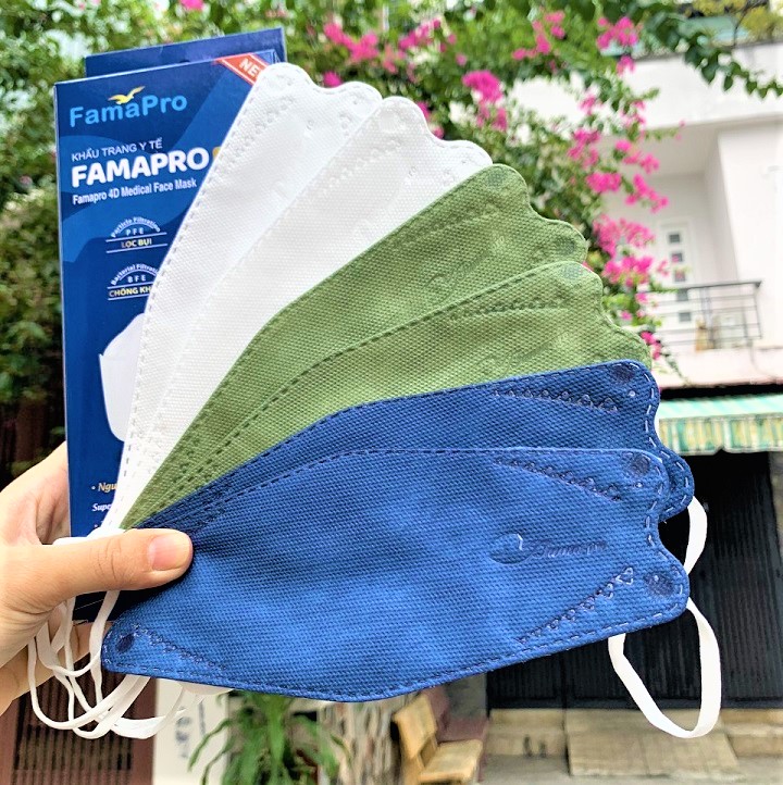 Khẩu trang kf94 người lớn - khẩu trang kf94 famapro